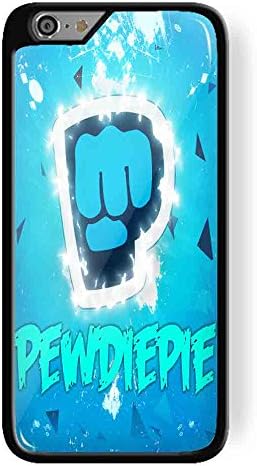 pewdiepie logo wallpaper fan art for iPhone 6 Plus/6s Plus Black case