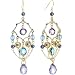 Purple Majesty Chandelier Earrings