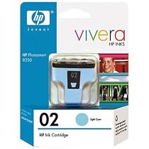 HP 02 Light Cyan Ink Cartridge (C8774WN)