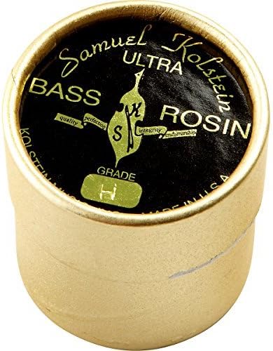 Kolstein Ultra Formulation Supreme Bass Rosin Hard KR-013 Low Powdering and Smooth, Easy Bowing Rosins, Resin