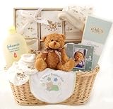 Gender Neutral New Baby Gift Basket – Complete Newborn Layette – Great Shower Gift Idea for Newborns