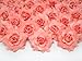 (100) Silk Orose Roses Flower Head - 1.75