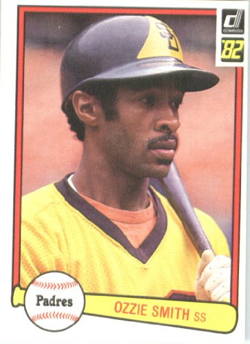 1982 Donruss # 94 Ozzie Smith San Diego Padres Baseball Card