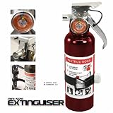 UNIVERSAL FIRE EXTINGUISHER RED GAUGE CIVIC PRELUDE INTEGRA RSX RX7 MIATA COROLLA SENTRA MAXIMA
