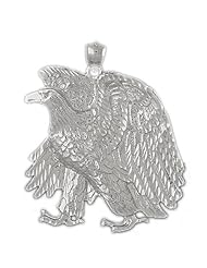 Clevereves 14K White Gold Pendant Eagle 19.4 - Gram(s)