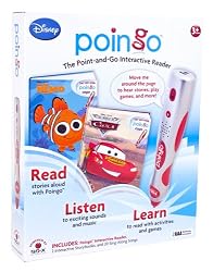 Poingo Interactive Reader with Cars and Finding Nemo Storybooks