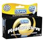 Durex Pleasure Curve  Lubricated Premium Latex Condom, 12 Condoms per package,  (Pack of 2)