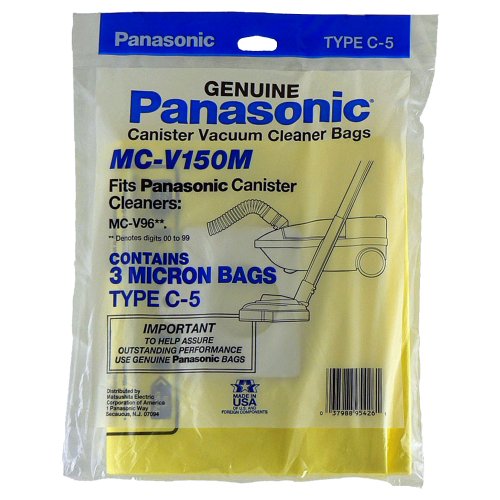 PANASONIC MCV150M 3Pack of Vacuum Bags Super Cheap aycportl27