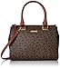 Calvin Klein Signature Top-Zip Satchel Bag