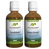 51bP8Ac4FRL. SL160  Native Remedies Candidate and Detox Drops ComboPack