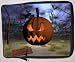 Happy Halloween Lighted Pumpkin Laptop Sleeve - Note Book sleeve - Apple iPad - Apple iPad 2 - Android sleeve - can be used for for Fujitsu, Kindle, Samsung, Dell, Acer, ASUS Eee PC, Gateway, HP, Sony, Compaq, IBM, Mac, Sharp, Toshiba models - Unisex - Ideal gift for all occassions!