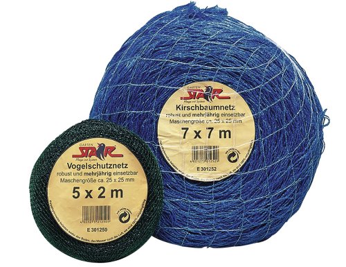 Siena Garden 500216 Vogelschutznetz ROBUSTA 8x8m, weitmaschig, 25x25mm Preisvergleich