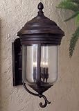 Minka Lavery 8819-57 Amherst Lantern Roman Bronze 14-3/4W x 32-1/2H x 17Ext.