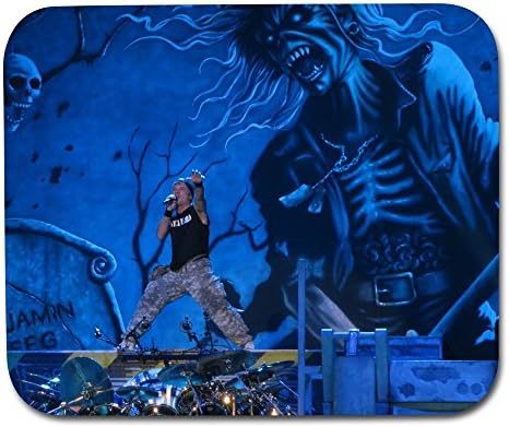 LilyAn IRON MAIDEN Heavy Metal Concert Drums Mousepad Rectangle Mouse Pad (9"*8")