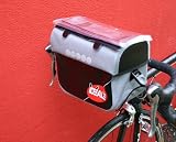 IDEALE HITEC handle bar bag quick lock waterproof black/silver