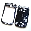 RIM BlackBerry Gemini Curve 8520 & 8530 (T-Mobile/ AT&T) Snap On Protector Hard Case Image Cover Midnight Flowers