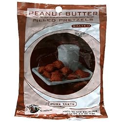 Good Health Peanut Butter Pretzels, Salted, 5.5-Ounce Bags (Pack of 12)
