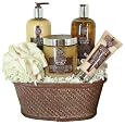 Luxury Spa Pampering Gift Basket with Organic Shea Butter Products Best Prices