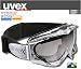 Sports : UVEX Skibrille Snowboardbrille APACHE SUPER PRO silver snake