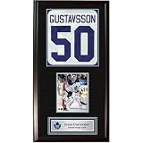 Frameworth Toronto Maple Leafs Jonas Gustavsson Framed Jersey Print