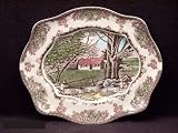 Johnson Brothers Friendly Village Bless This House Bread Tray, 12-Inch