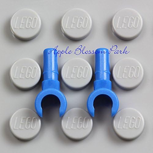 Generic New Lot 2 Lego Blue Minifig Hands Space Bat Man Star Wars Minifigure Glove Pair