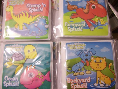 Scrubble de burbujas Baño Book Set ~ 4 Libros (Splash Océano, Splash Backyard, Stomp 'Splash n, Splash corral) Scrubble de burbujas Baño Book Set ~ 4 Libros (Splash Océano, Splash Backyard, Stomp 'Splash n, Splash corral)