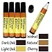 5-Color Wood Floor Furniture & Woodwork Scratch Cover Touch-Up Pens