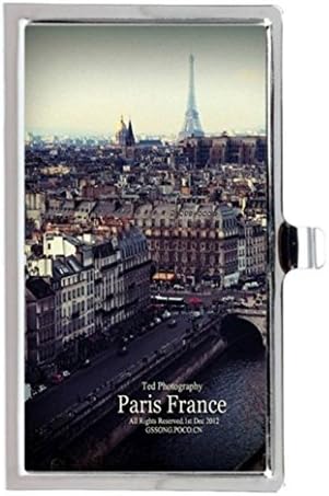 Je t'aime Paris Custom New Fashion Business Name Card Holder Stainless Steel Case - From Yesir Man GIFT