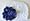 White Hat/Blue Flower