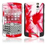 Rose Red Design Decal Skin Sticker for the BlackBerry Curve 8300 8310 8320 Cell Phone