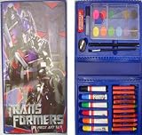 Review Alpa  / Transformers 34 Peice Art Set in Plastic Case