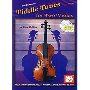 Mel Bay Fiddle Tunes for Two Violas Book/Cd Set
