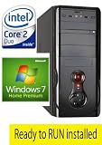 Produkt-Bild: PC - A-Dis Speed (Dual) READY TO RUN INSTALLIERT - DualCore! INTEL E6500 (2x2,93Ghz) , 500GB SATA, 4096MB DDR3 1333, Intel&reg; Graphics Media Accelerator X4500, 22x SATA-DVD Brenner Multi Format Dual Layer, CardReader, Sound, LAN, WINDOWS 7 PREMIUM INSTALLIERT incl. Lizenz und Medien - Case 2105 ELITE