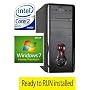 PC - A-Dis Speed (Dual) READY TO RUN INSTALLIERT - DualCore! INTEL E6500 (2x2,93Ghz) , 500GB SATA, 4096MB DDR3 1333, Intel� Graphics Media Accelerator X4500, 22x SATA-DVD Brenner Multi Format Dual Layer, CardReader, Sound, LAN, WINDOWS 7 PREMIUM INSTALLIERT incl. Lizenz und Medien - Case 2105 ELITE