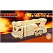 Fire Engine 3D Woodcraft Construction Kit