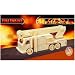 Fire Engine 3D Woodcraft Construction Kit