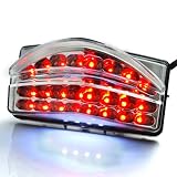 24 Super Bright Spots Integrated LED Clear Lens Tail Brake Light Turn Signals For... by OEM