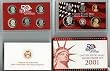 2001 S Silver Proof Set in Original US Government Packaging