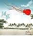BeMax Beautiful Kites Software Octopus Large Size easy flyer - Red with Long Tail