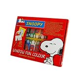 Eigenschaften Dereze / Peanuts Window Colour Snoopy Groesse: 26 x 21 cm Lieferumfang: 10 Tuben Farbe à 20 ml, PVC Hüllen, Malvorlagen