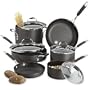 Calphalon 10 Piece Hard-Anodized Nonstick Cookware Set