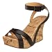 Miss Me Women's Bash-3 Ankle Strap Wedge