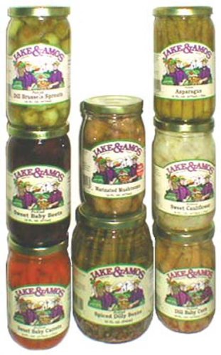 A Salad Assortment 8 jars: Jake and Amos by Jake & Amos