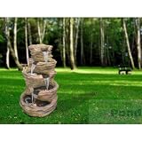 Five Level Rock Pond Fountain - Red Color
