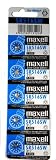 Maxell 317 SR516SW 1.55v Silver Oxide Watch battery (5 Batteries Per Pack)