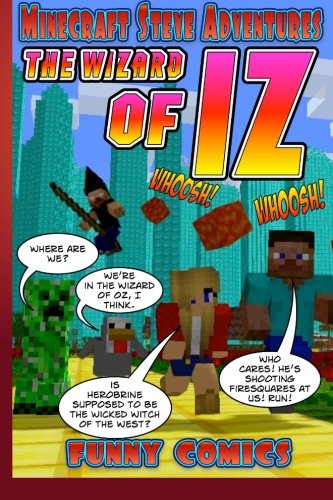 minecraft steve adventures the wizard of iz volume 2