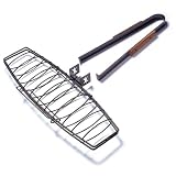 Charcoal Companion CC3036 Ultimate Nonstick Fish-Grilling Basket