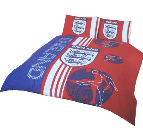 England F.A. Double Duvet Set, Red/White/Blue