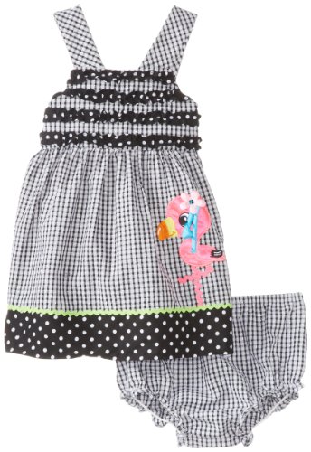 Youngland Baby Girls' Flamingo Sundress